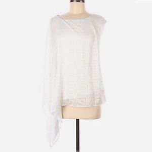 Black Label by Chico’s Asymmetrical Blouse, Chico’s size 3 (equal to XL/16)